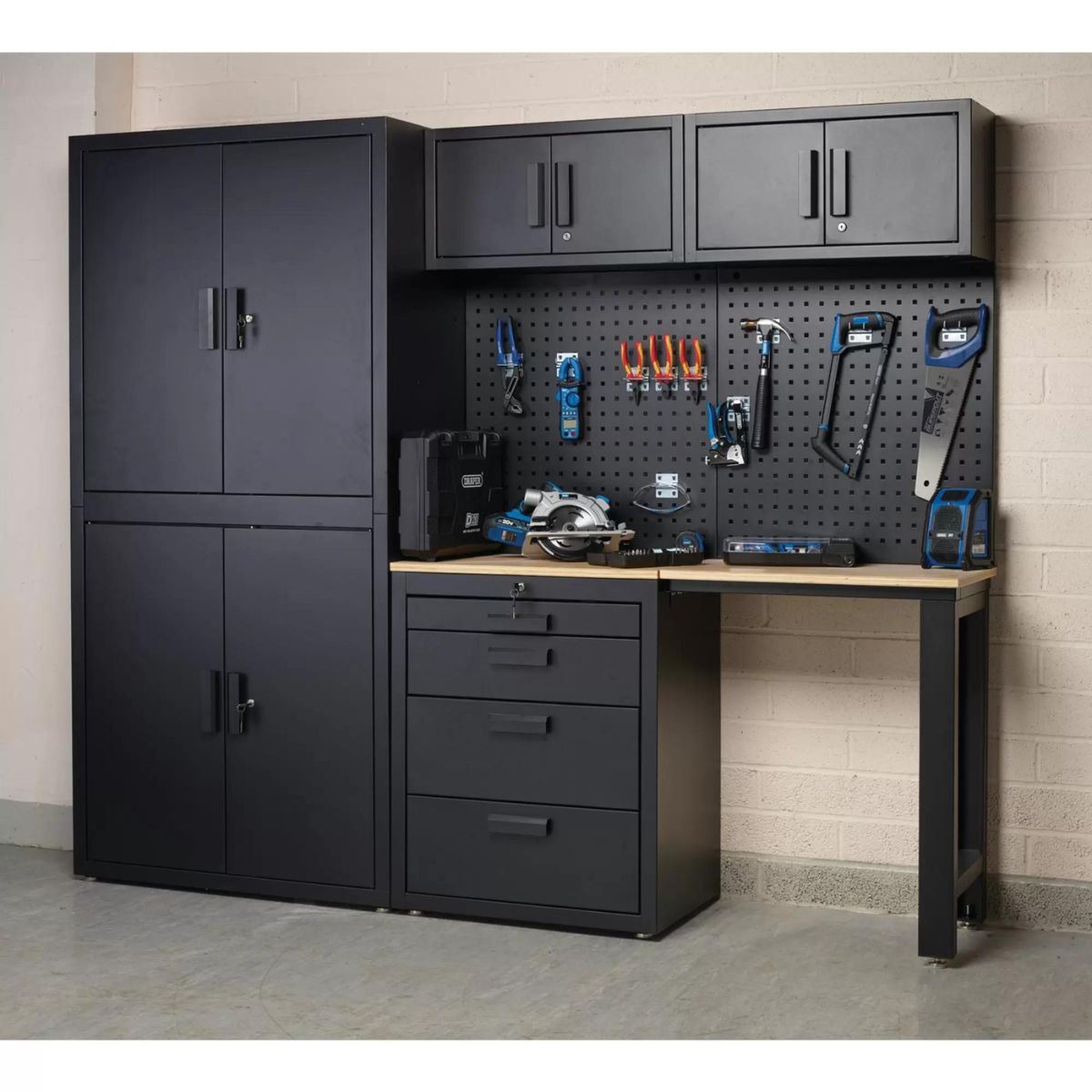 Draper MS100 Single Garage Workstation 44009