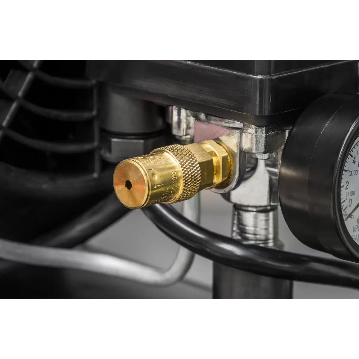 Sealey SAC10030VE 100L V-Twin Direct Drive Air Compressor 230V/13A