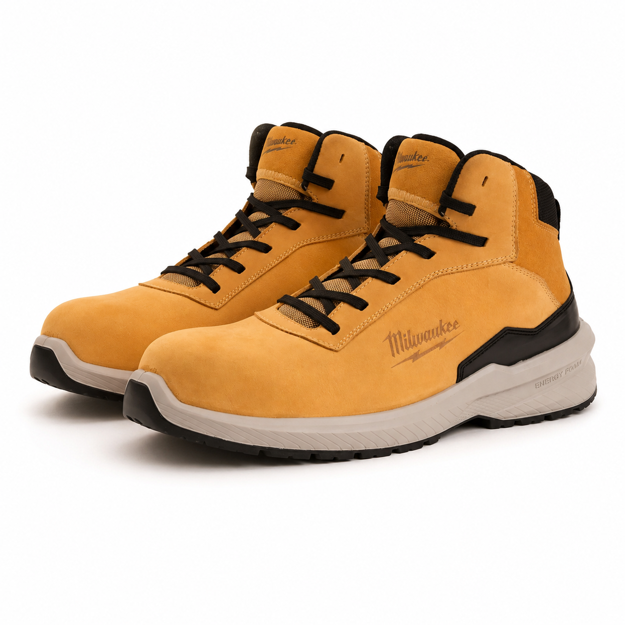 Milwaukee Flextred S3S Safety Boots Beige Size 8 - 4932493746