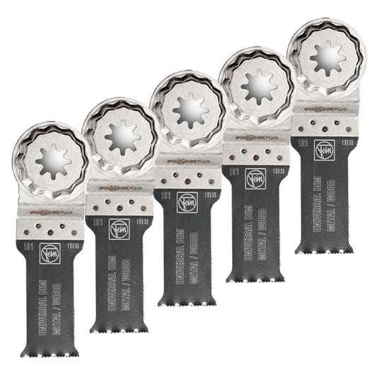 Fein 28mm STARLOCK E-Cut Universal BIM Saw Blade 63502151230 Pack of 5