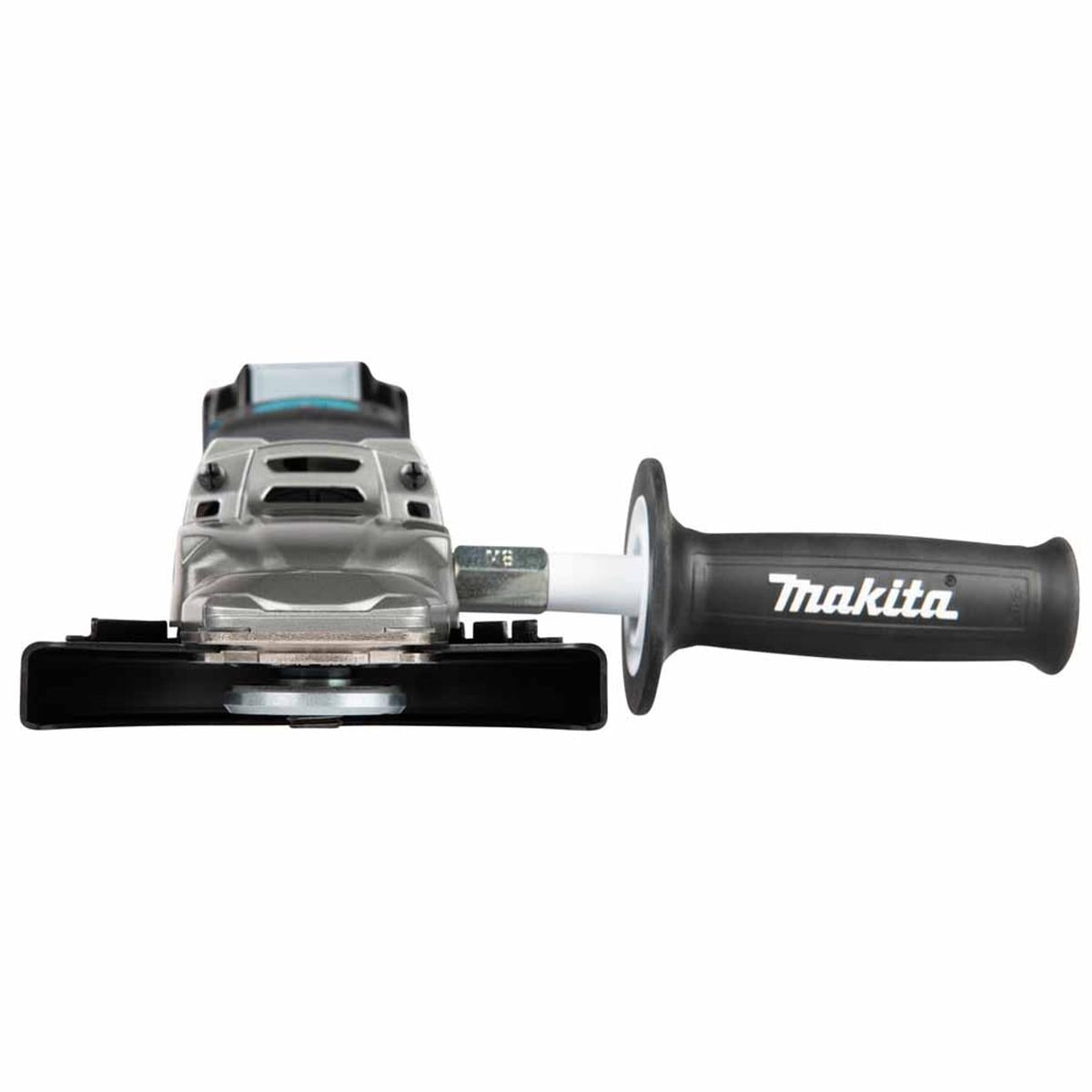 Makita GA056GZ01 40V Max XGT 125mm Brushless Flat-head Angle Grinder Body Only With Makpac Case