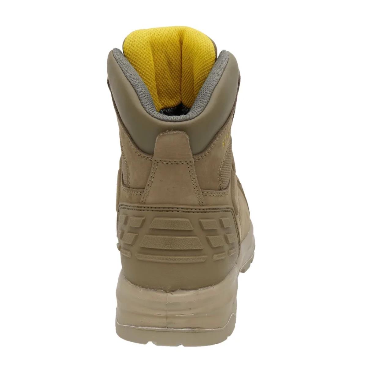 Stanley Atlanta Waterproof Safety Hiker Boots Stone - Size 8