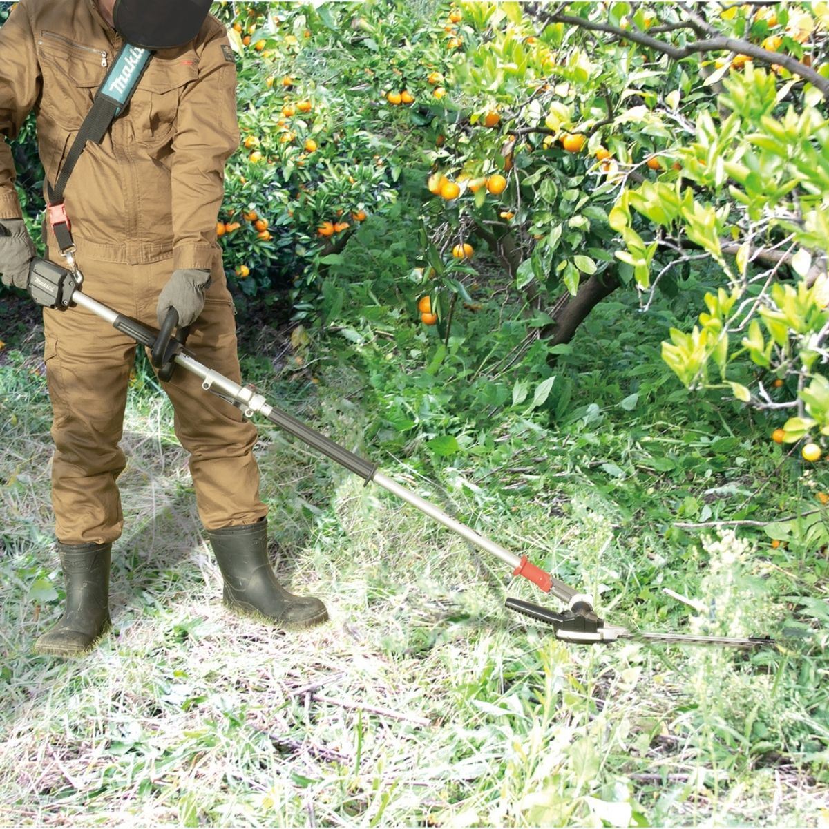 Makita 1912T0-4 Split Shaft Ground Trimmer Attachment Set EM422MP