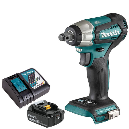 Makita DTW181Z 18V LXT Brushless 1/2" Impact Wrench with 1 x 6.0Ah Battery & Charger