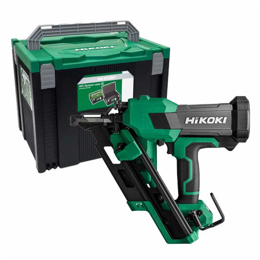 HiKOKI NR1890DCB 18V 90mm Brushless Speed Series First Fix Framing Nailer Body Only in Case