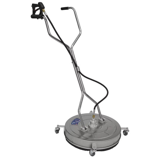 Sealey PWAK24 24" Surface Cleaner with Dual Handle & Rotating Spray Bar Stainless Steel