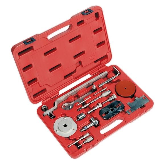 Sealey VSE5036 Diesel Engine Timing Tool Kit for Fiat, Ford, Iveco - Belt/Chain Drive