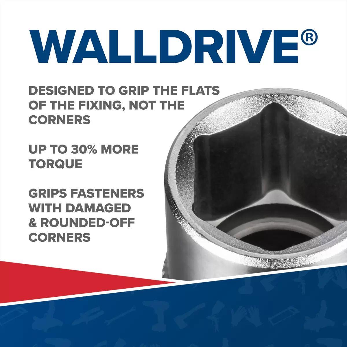 Sealey IS1100 Premier Impact Socket 1 inch Sq Drive 100mm