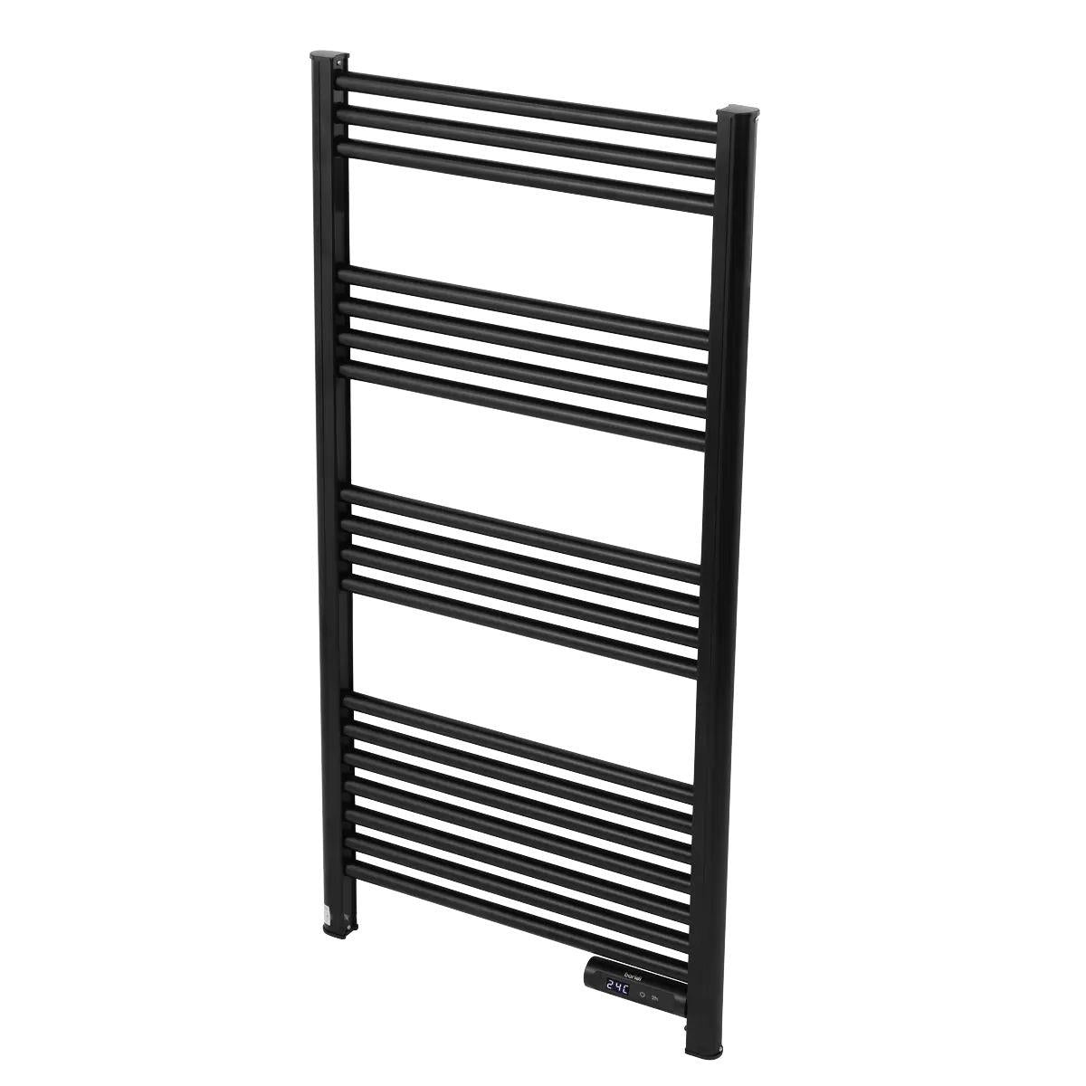 Sealey DH371 Baridi Electric Heated Towel Rail 1085 x 535mm with LED Display Black 230V