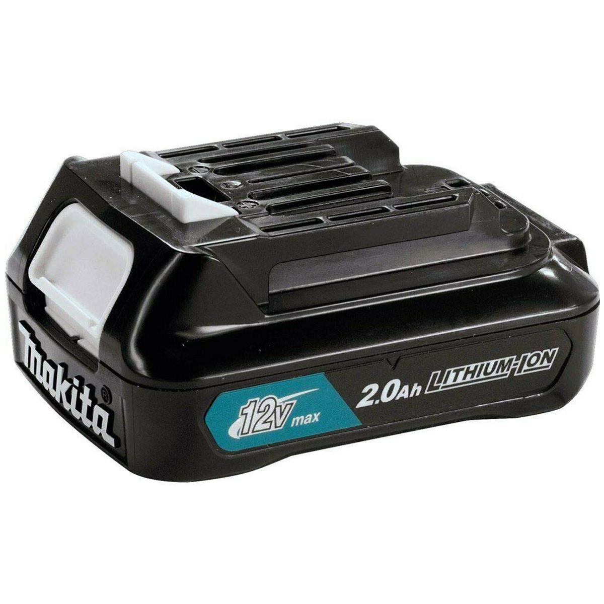 Makita BL1021B 12V CXT 2.0Ah Li-ion Slide Style Battery 197396-9 Item Condition Box Opened Never Used