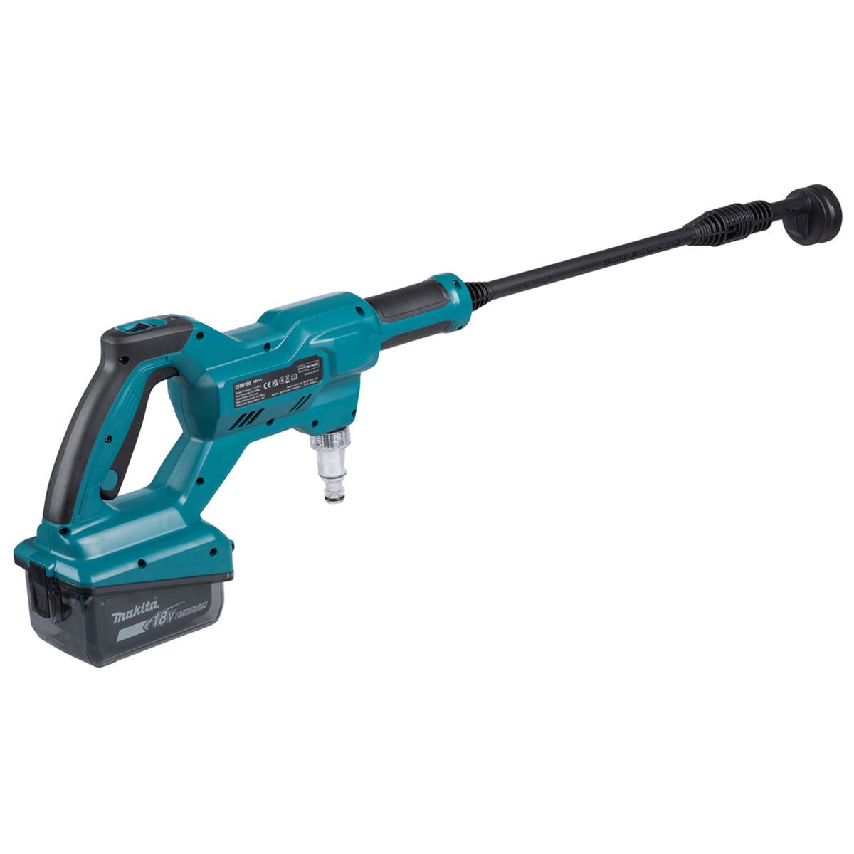 Makita DHW180Z 18V LXT Cordless Pressure Washer With 1 x 5.0Ah Battery & Charger
