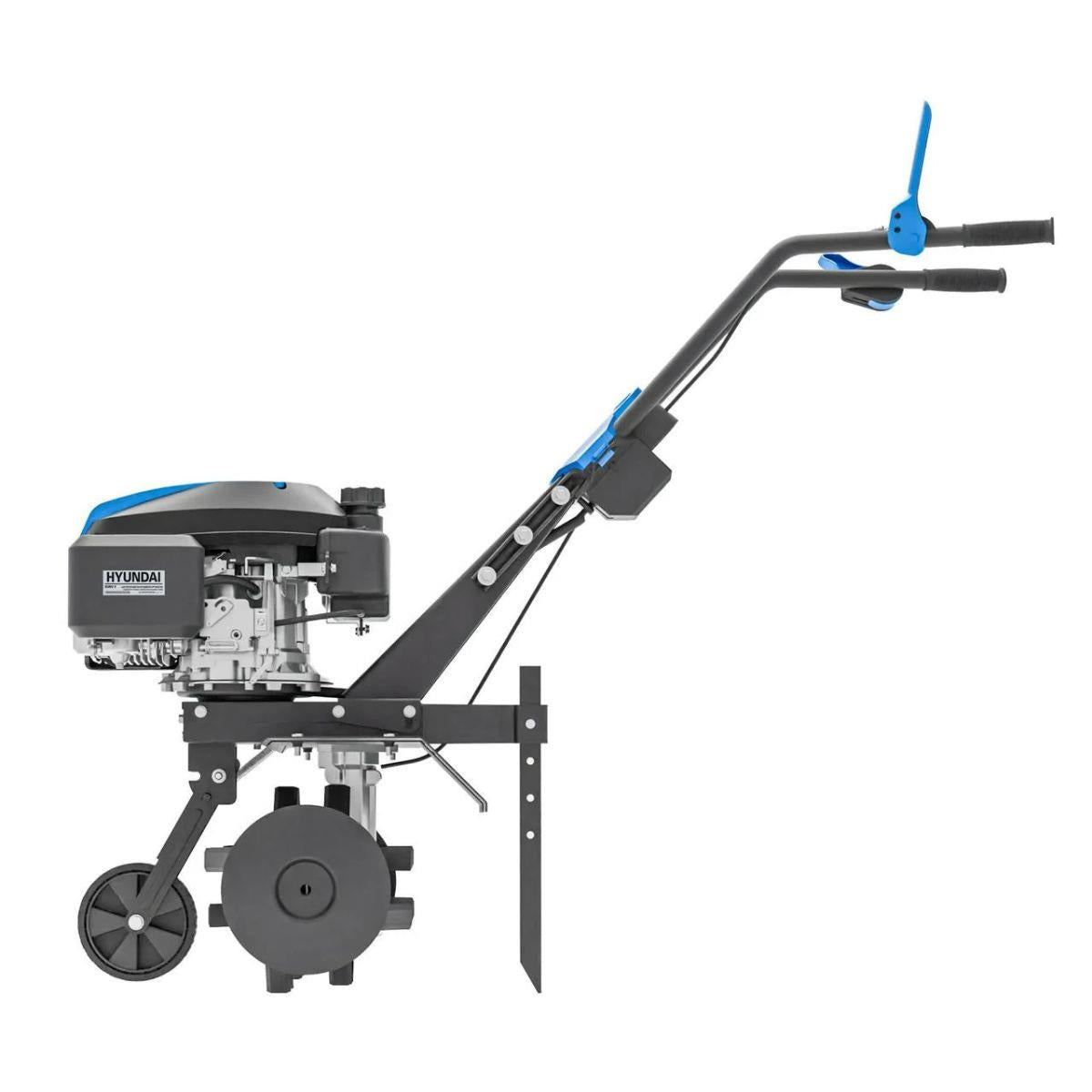 Hyundai HYT175EX 60cm Electric Start Petrol Tiller 173cc & 4 Blade Sets