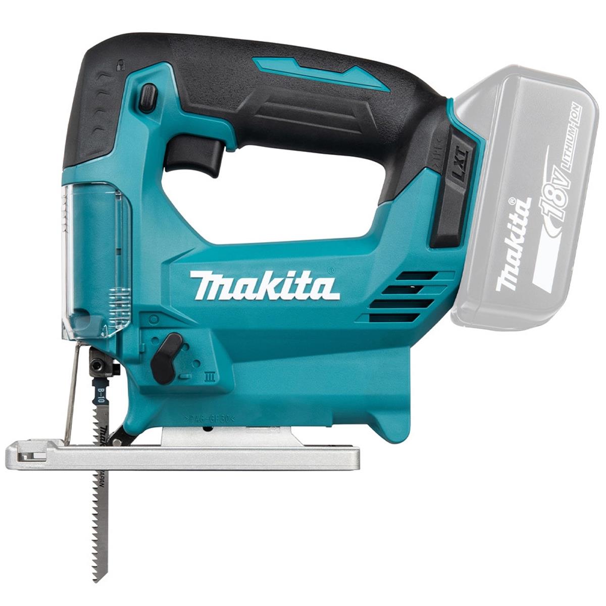 Makita DJV186Z 18V LXT Cordless Jigsaw With 1 x 5.0Ah Battery & Charger