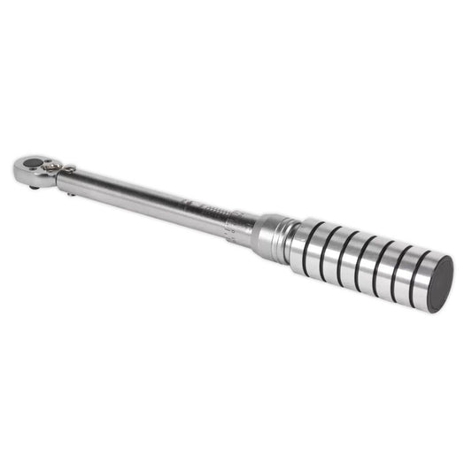 Sealey STW701 Premier Calibrated Micrometer Style Torque Wrench 1/4"Sq Drive 4-20Nm