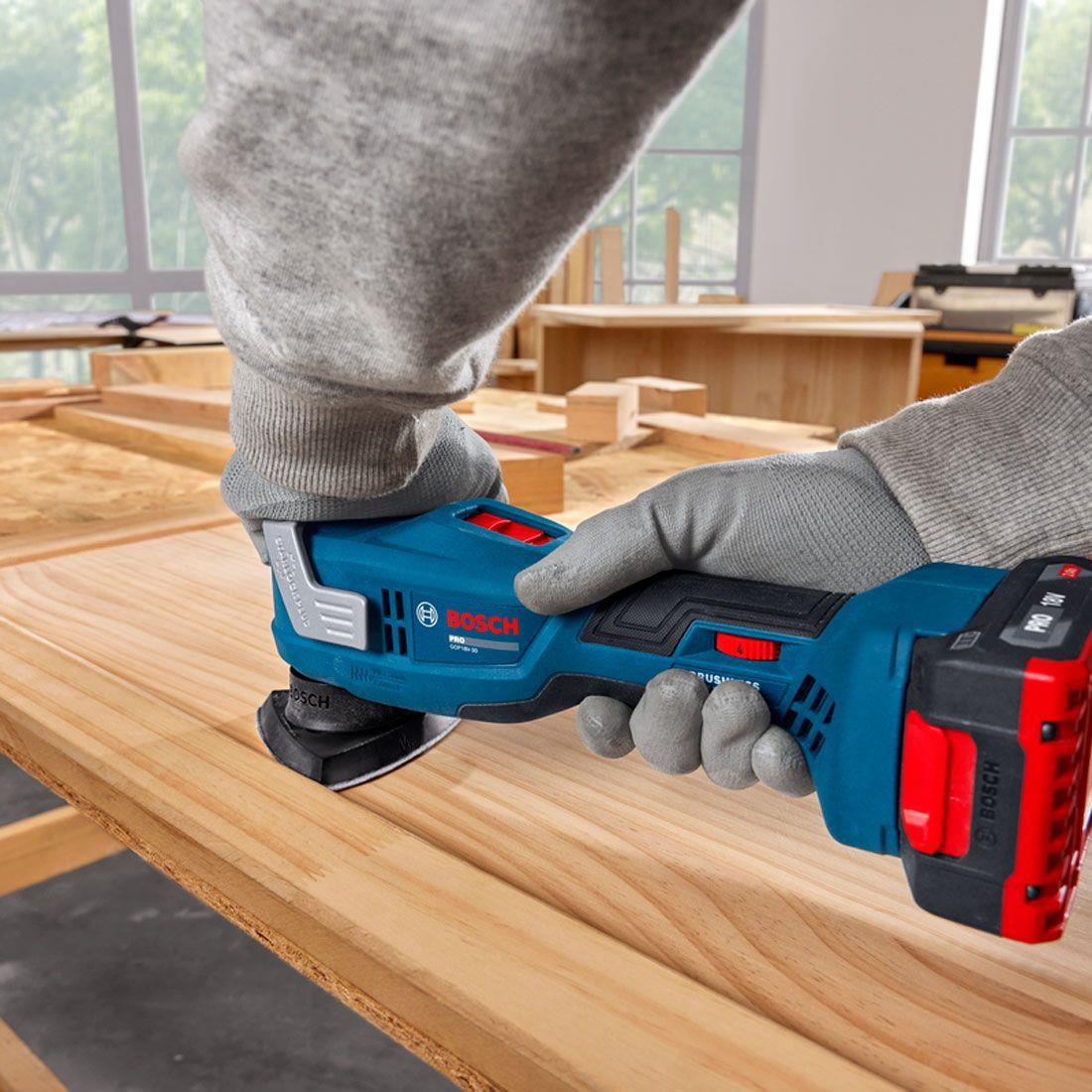 Bosch PRO GOP18V-30 18V Brushless Starlock-Plus Multi Tool Body Only 06018G3000