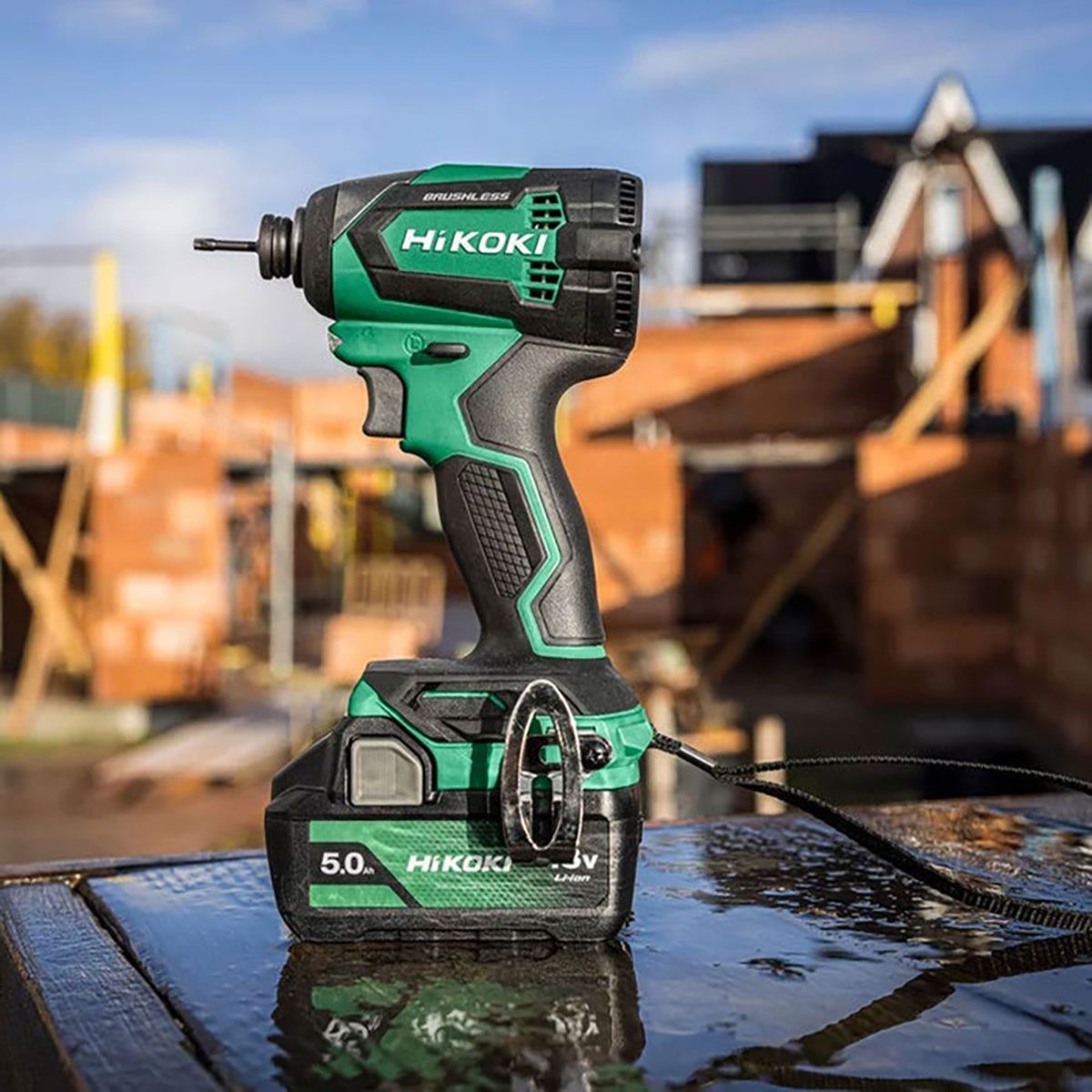 Hikoki WH18DEW2Z 18V Brushless Impact Driver with 1 x 5.0Ah Battery & Charger