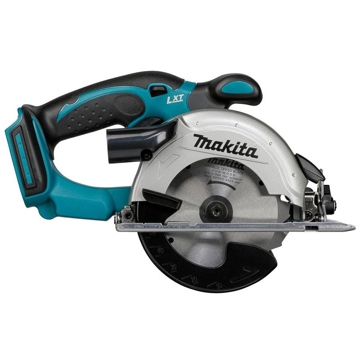 Makita DSS501Z 18V LXT 136mm Circular Saw with 1 x 5.0Ah Battery Charger & 25T TCT Blade