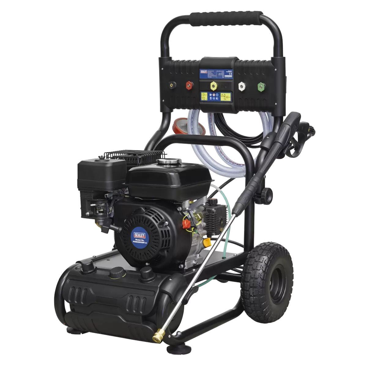 Sealey PWM2500SP Self-priming Petrol Pressure Washer 220bar 540L/hr
