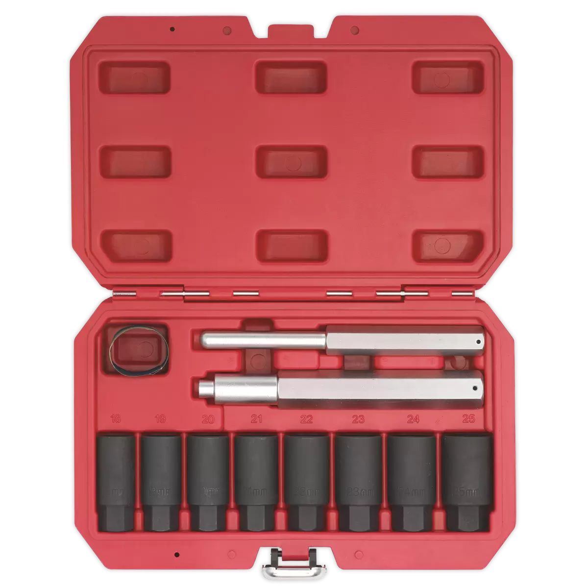 Sealey SX272 Locking Wheel Nut Removal Set 10 Piece