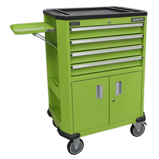 Sealey AP980MTHV Tool Trolley with 4 Drawers and 2 Door Cupboard