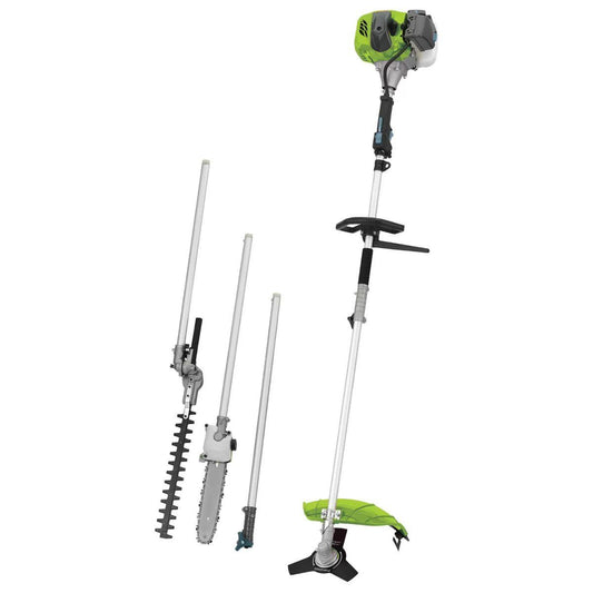 Draper 18DTP05 4-in-1 Petrol Garden Multi-Tool 34.6cc Grass Trimmer, Brush Cutter, Hedge Trimmer & Pruner 30272