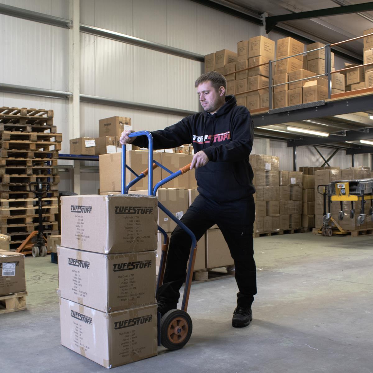 TuffStuff 166 Logo Work Hoodie Black - Size M