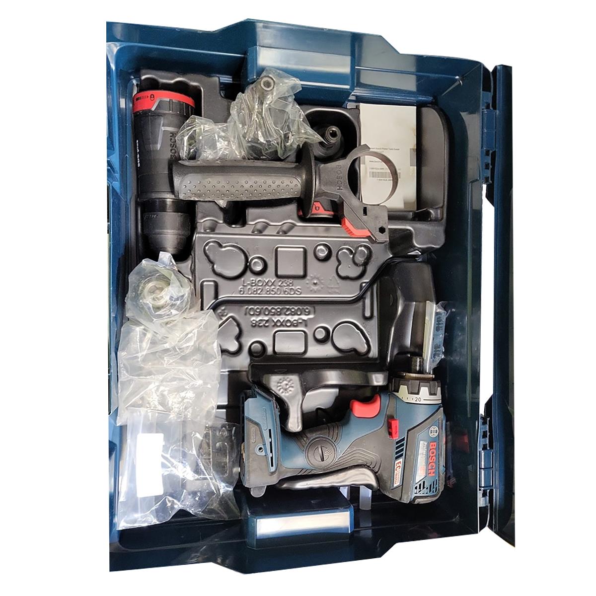 Bosch GSR 18V-90 FC Pro FlexiClick Drill Driver Body Only with 3 Attachments in Case Item Condition Used