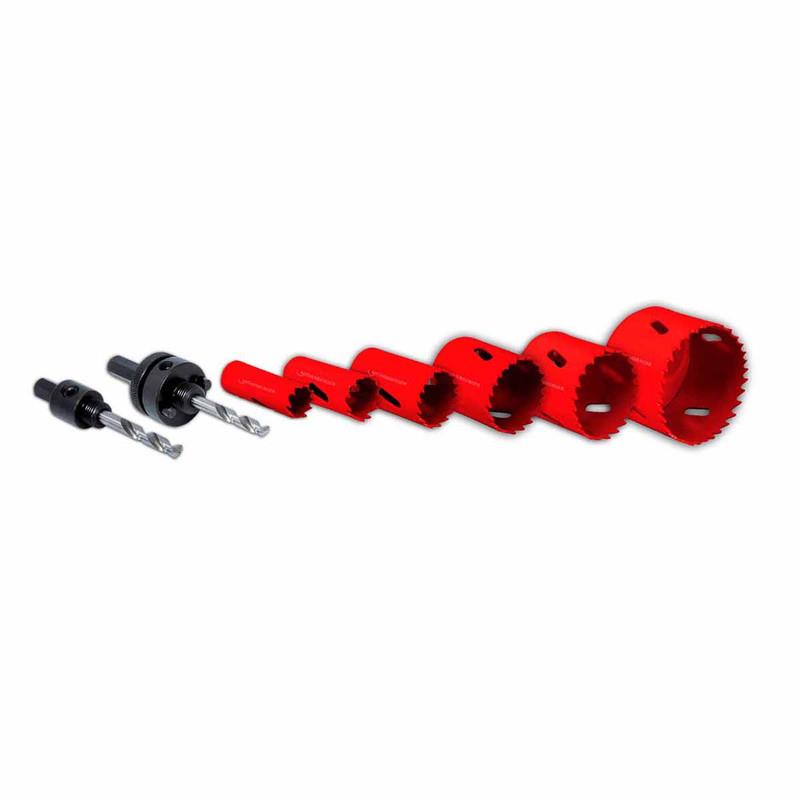 Rothenberger Plumbers Holesaw Set of 9 Piece 114202R