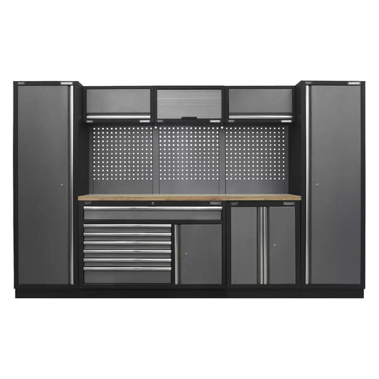 Sealey APMSSTACK13W Superline Pro 3.24m Storage System Pressed Wood Worktop