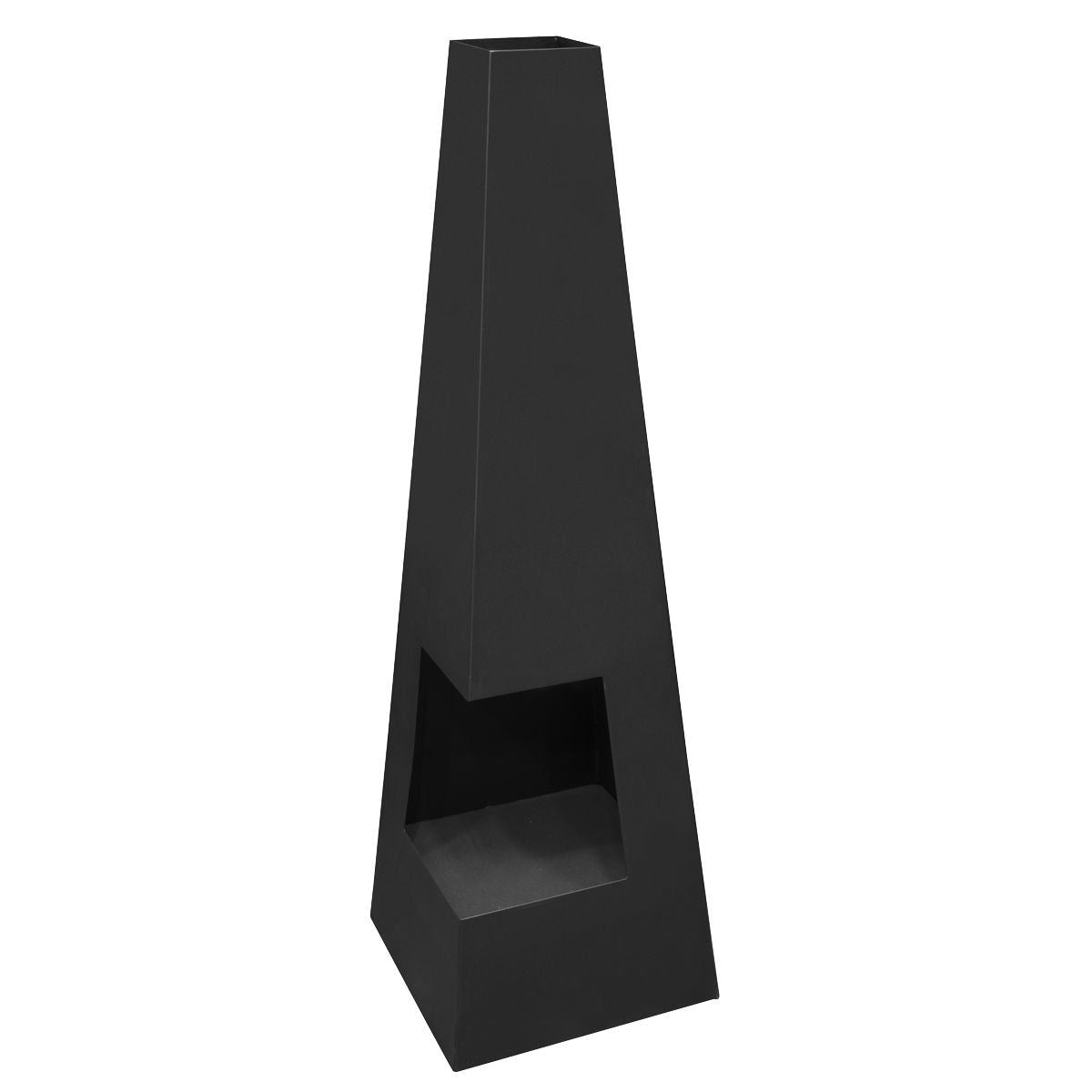 Sealey DG105 Dellonda Black Steel Chiminea for Outdoor Use