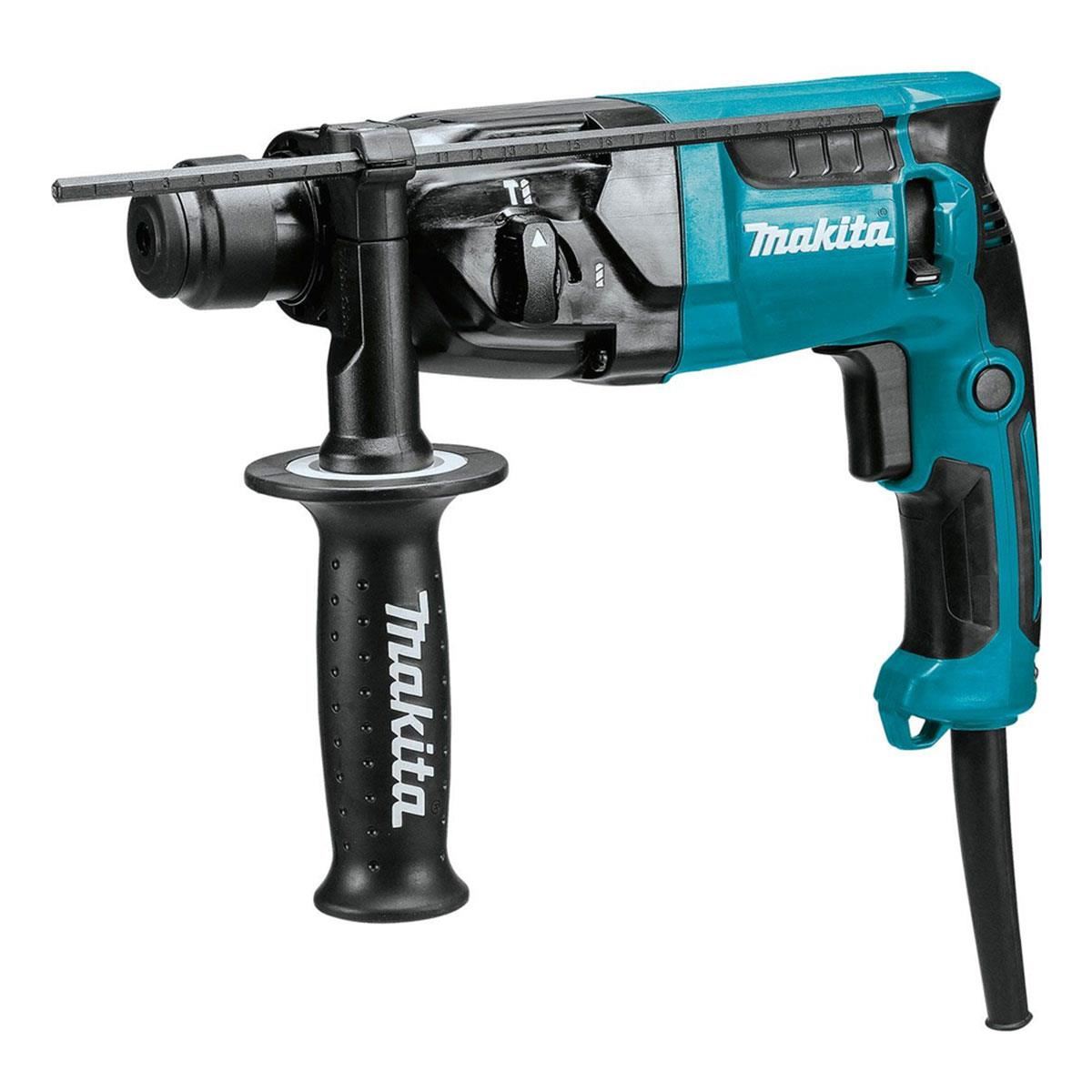 Makita HR1840/2 SDS+ 2-Mode Rotary Hammer Drill With Carry Case 240V & 5 Piece Drill Bit Set