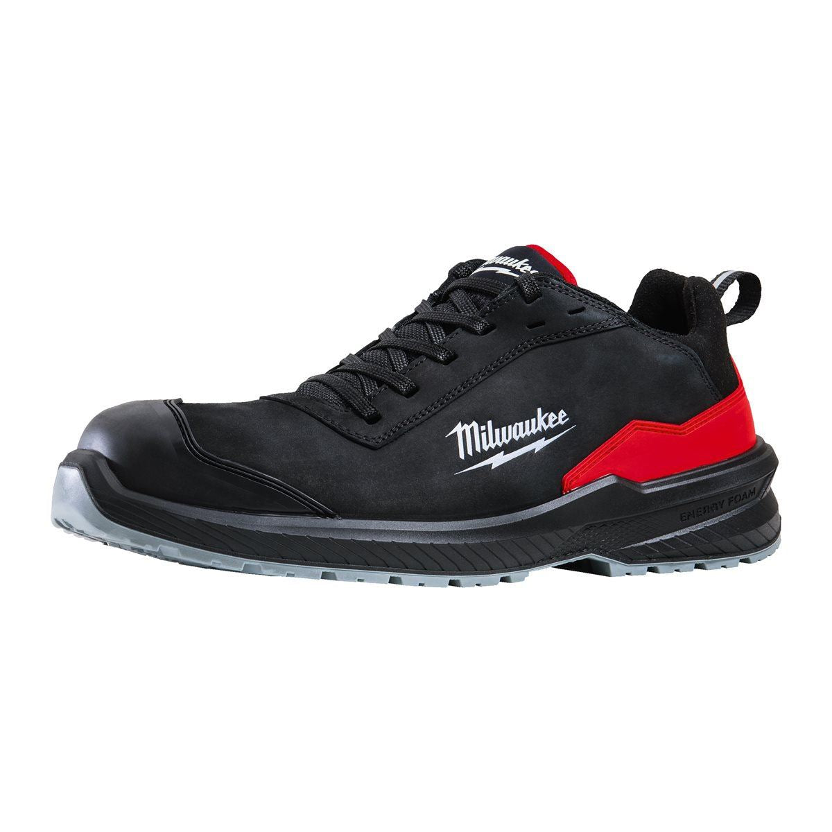 Milwaukee Flextred S3S Safety Trainers Black Size 8 - 4932493720
