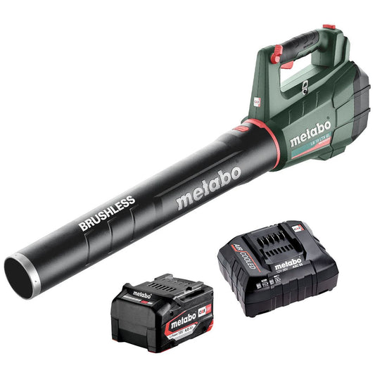 Metabo LB 18 LTX BL 18V Brushless Leaf Blower with 1 x 4.0Ah Battery & Charger