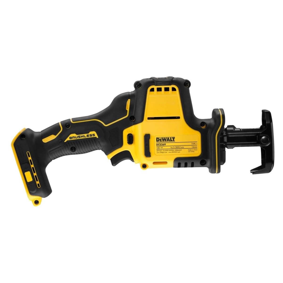 Dewalt DCS369N 18V XR Brushless Sub Compact Reciprocating Saw Body Only