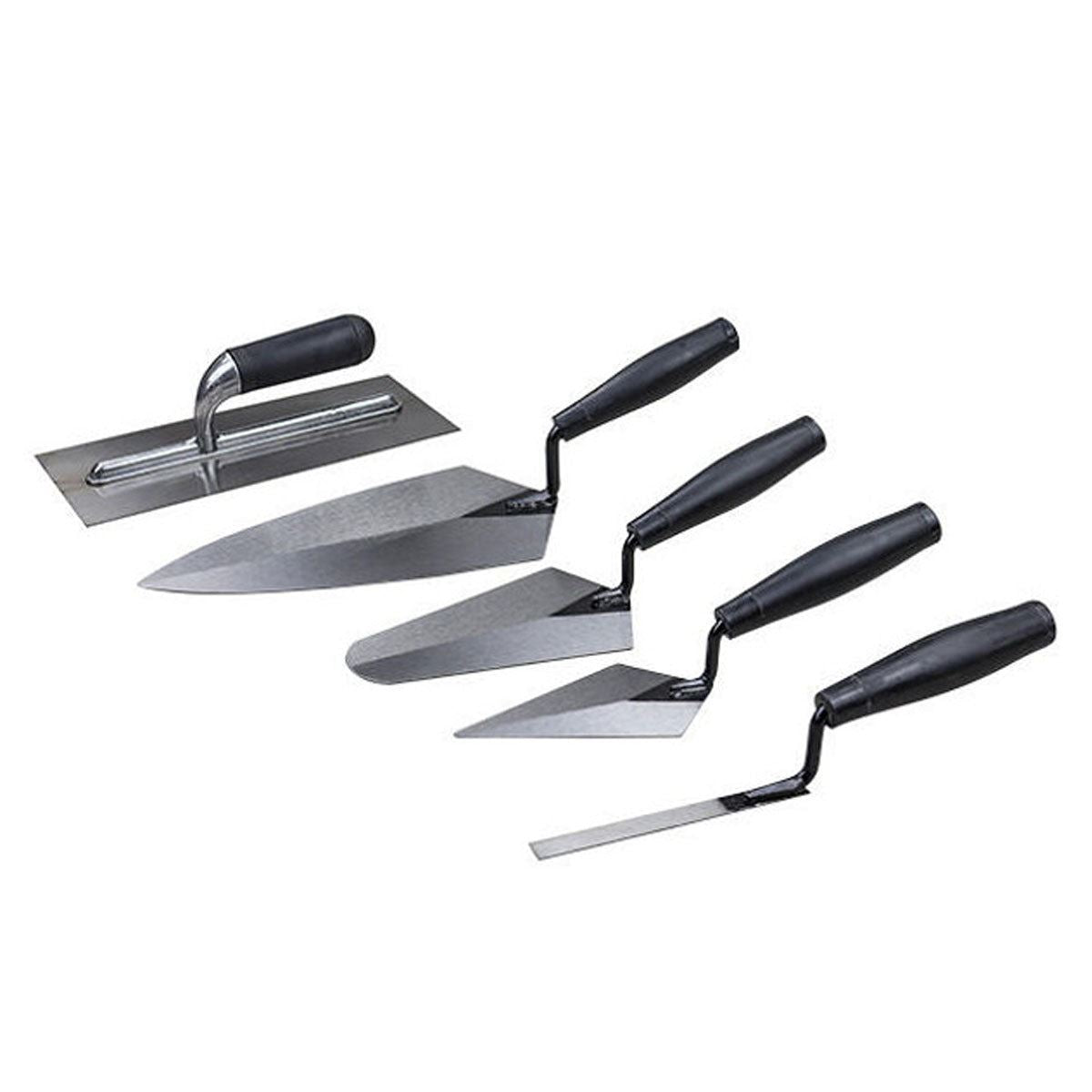 Hyundai HYPM1600E Paddle Mixer with 5-Piece Trowel Set 230V/1600W Mixing Tool for Plaster, Mortar & Paint