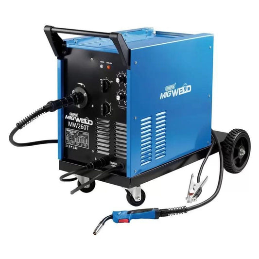 Draper MW260T Gas-Gasless MIG Welder 230V/250A 71094