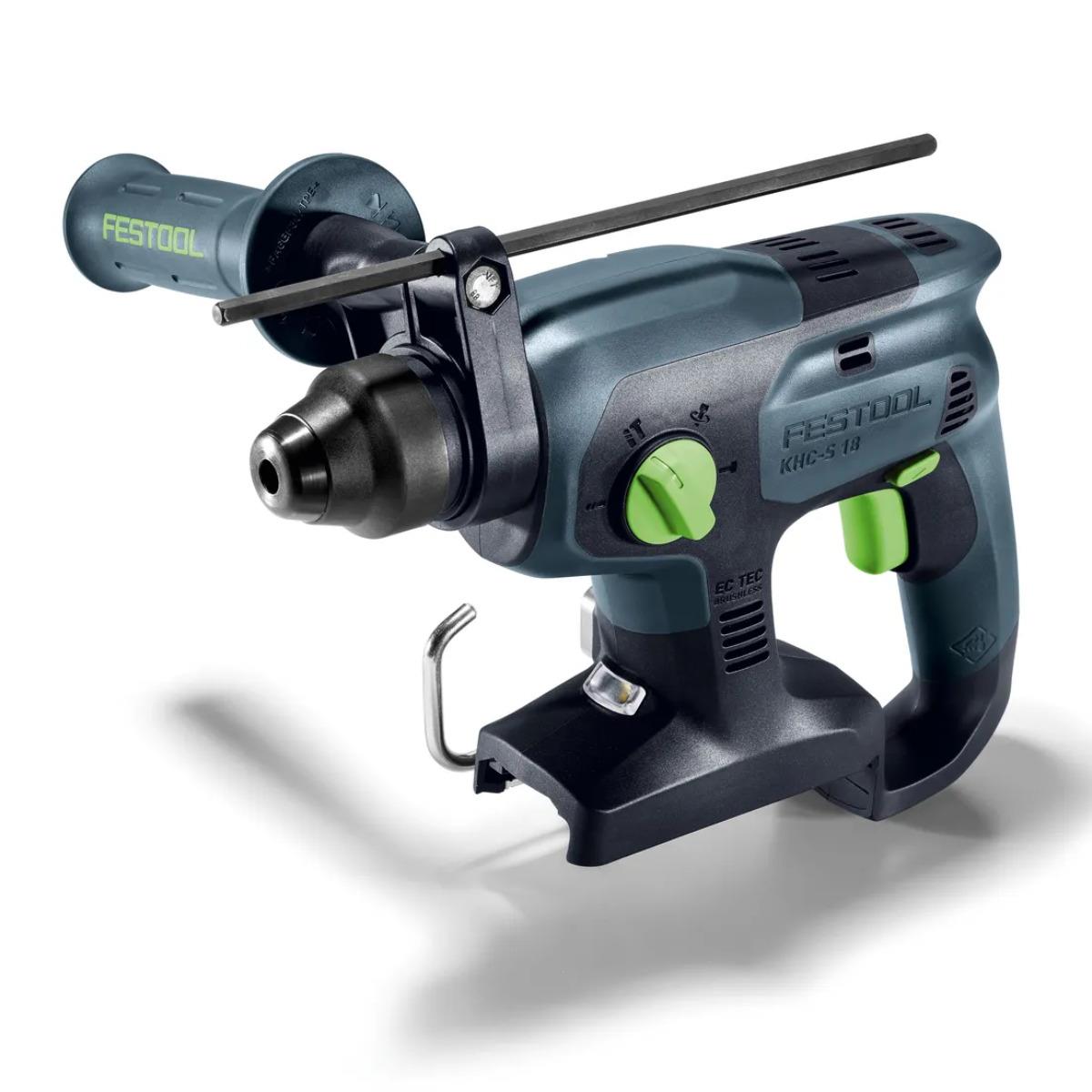 Festool KHC-S 18-Basic 18V Brushless SDS+ Rotary Hammer Drill Body Only in Systainer - 578747
