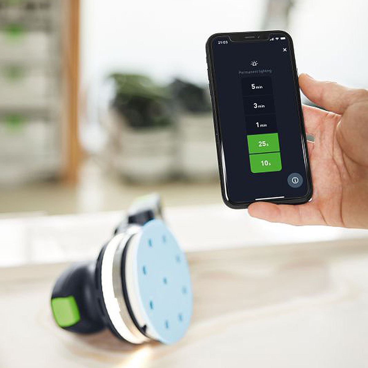 Festool ETSC 2 125-Basic 18V Brushless 125mm Eccentric Sander - 577733 With 1 x 5.0Ah Battery & Charger