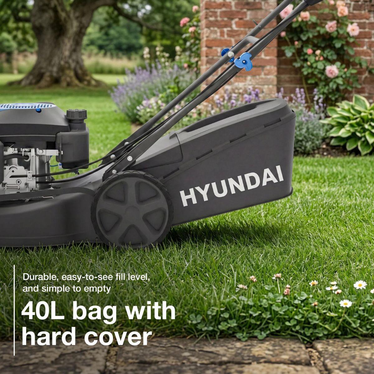 Hyundai HYM17150SPX 139cc 43cm Self-Propelled Petrol Lawnmower