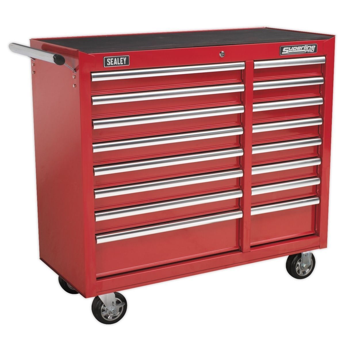 Sealey AP41169 Rollcab 16 Drawer with Ball Bearing Runners Heavy-Duty