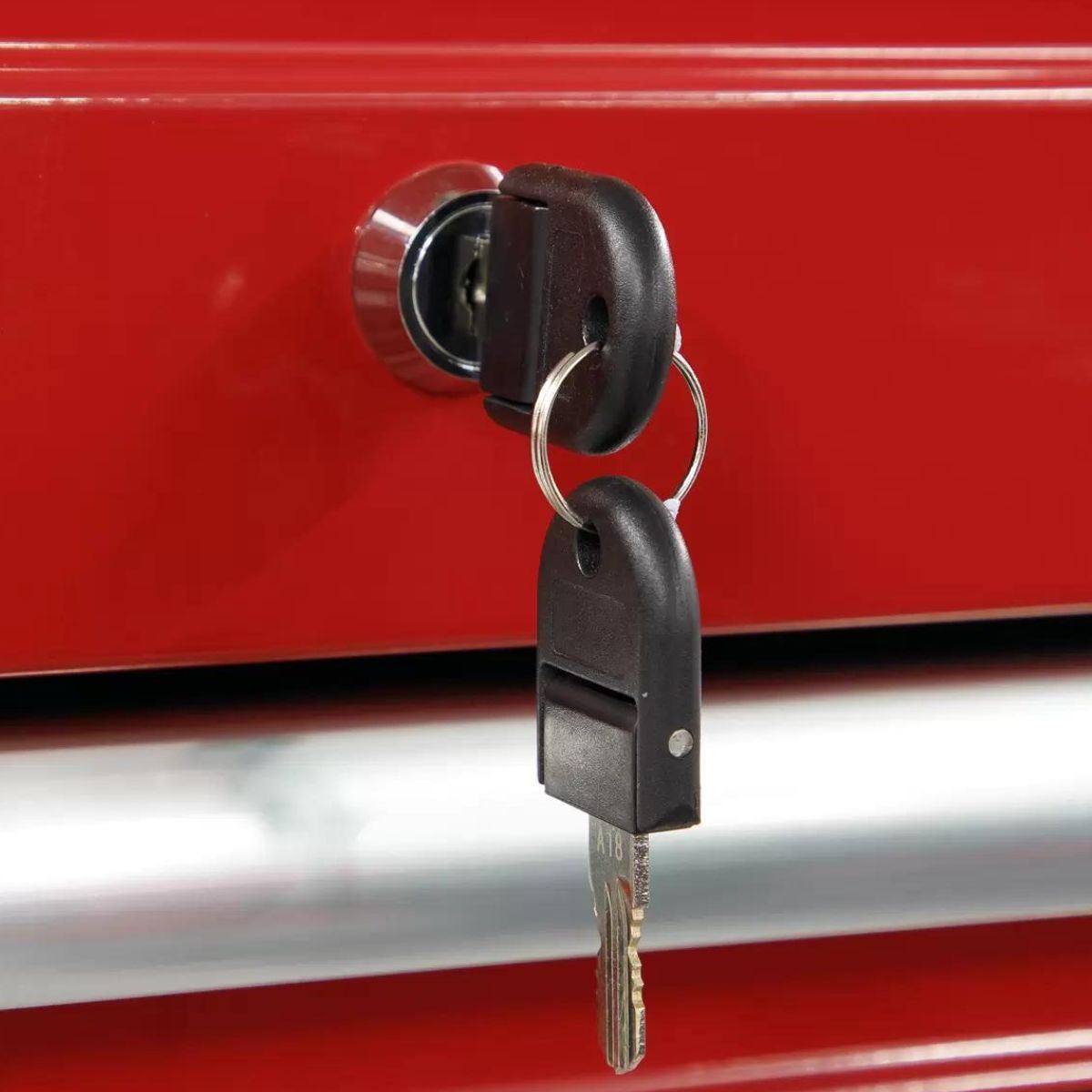 Sealey AP33069 6 Drawer Topchest with Ball-Bearing Slides Red