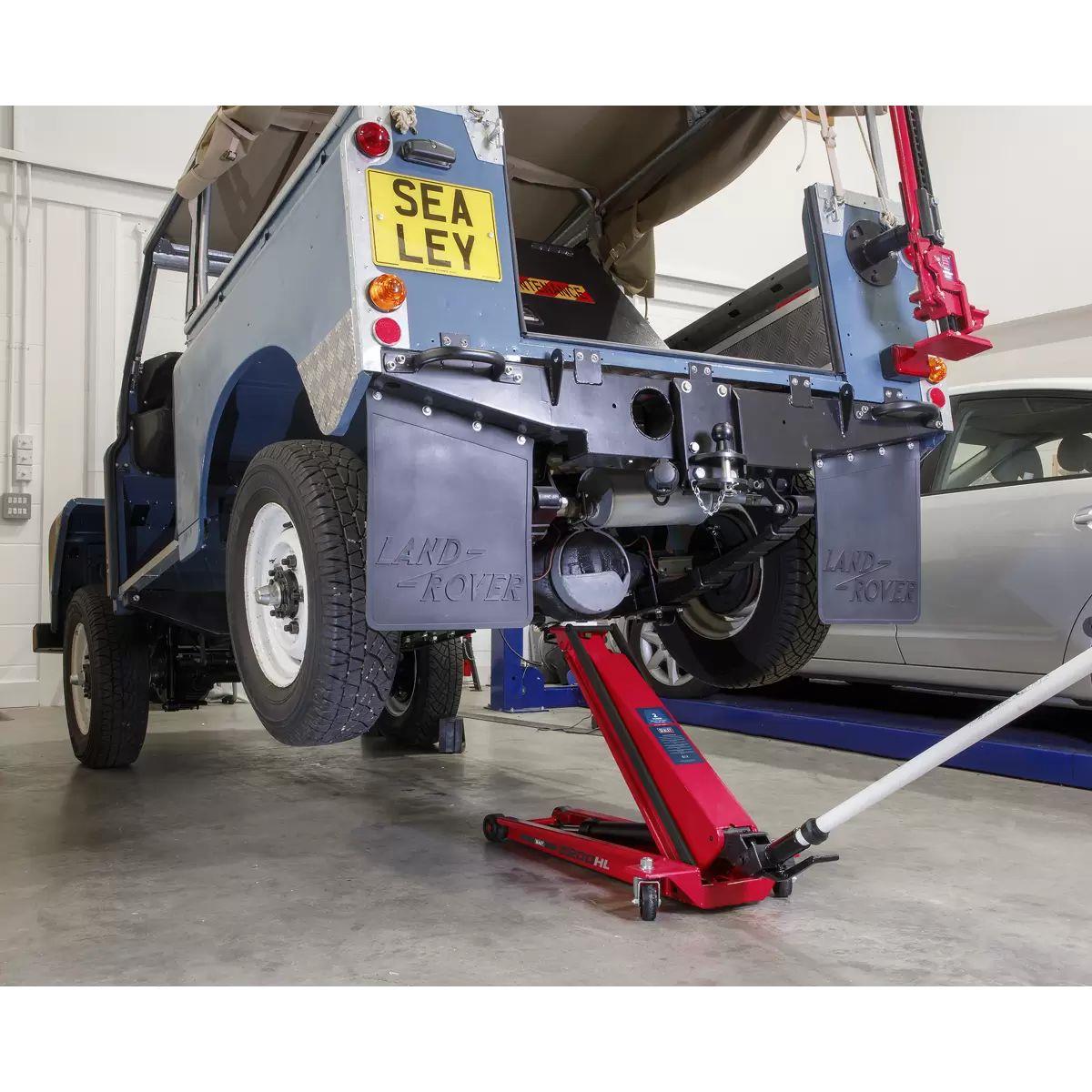 Sealey 2200HL Trolley Jack 2tonne High Lift Low Entry