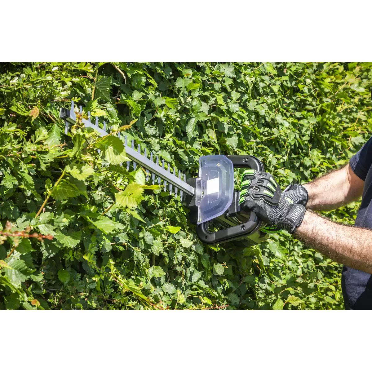 Sealey CP40VHTKIT 40V Hedge Trimmer 52cm Kit With 2 x 4Ah Batteries, Charger
