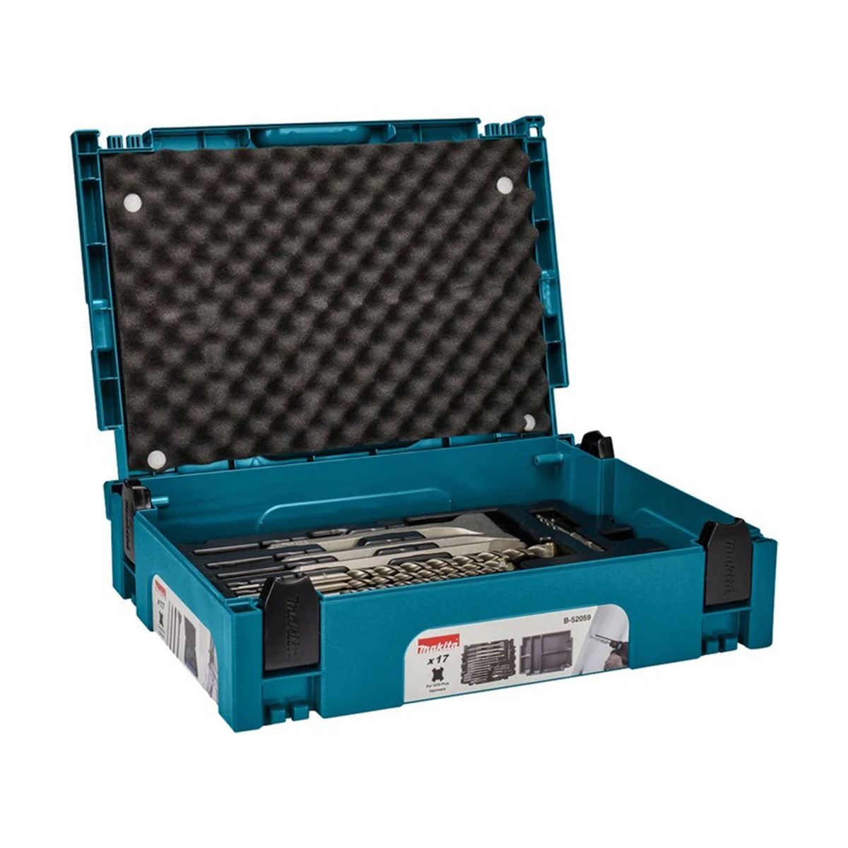 Makita B-52059 SDS Plus Drill Bit & Chisel Set Of 17 Piece In Makpac Case