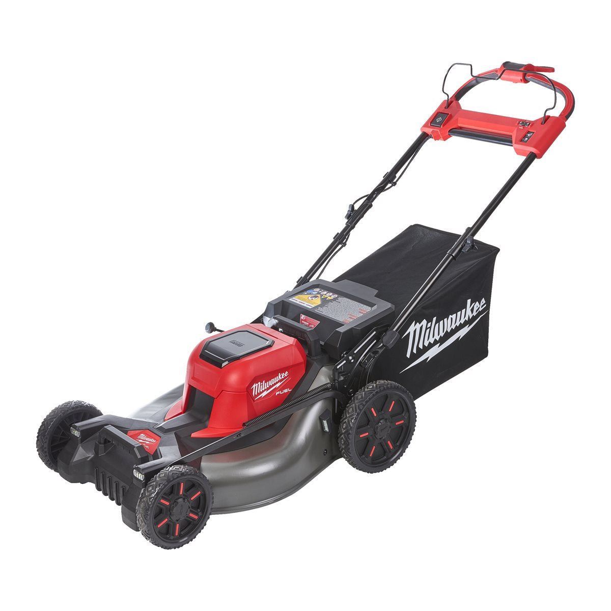 Milwaukee M18F2LM53-0 36V FUEL Brushless 53cm Self Propelled Lawn Mower with 2 x 5.0Ah Battery & Charger