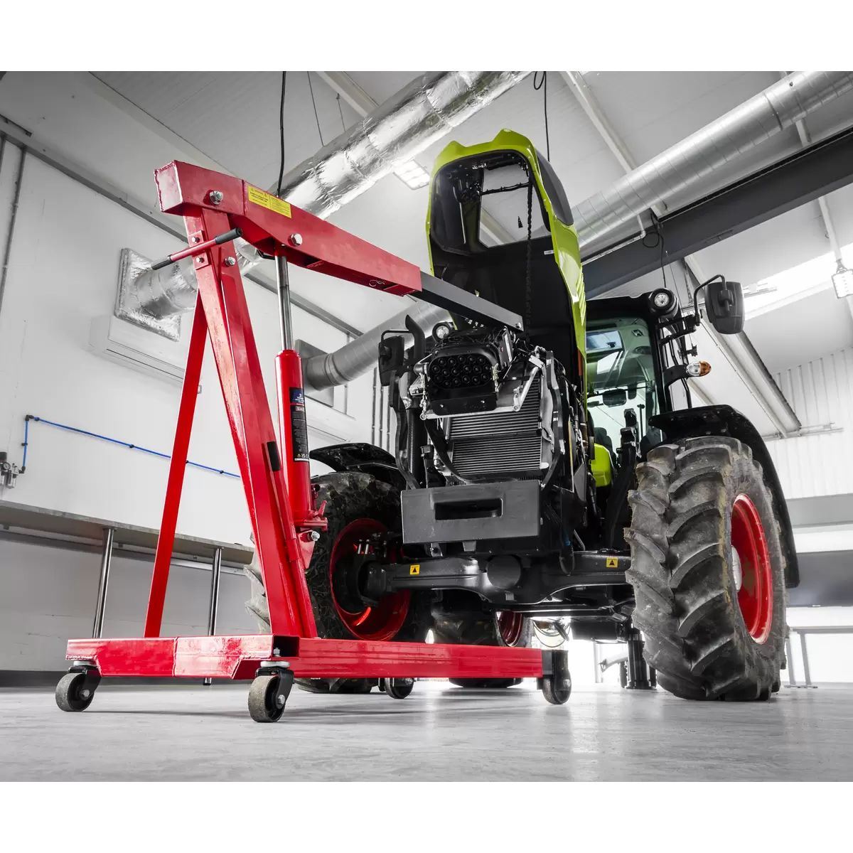 Sealey PH30 3tonne Fixed Frame Engine Crane with Extendable Legs