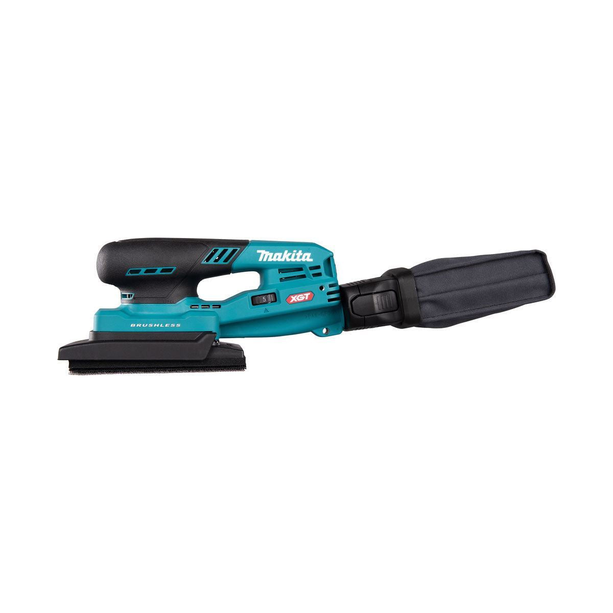 Makita BO005CGZ 40V XGT 80 x 130mm Brushless Orbital Sander with 1 x 4.0Ah Battery & Charger