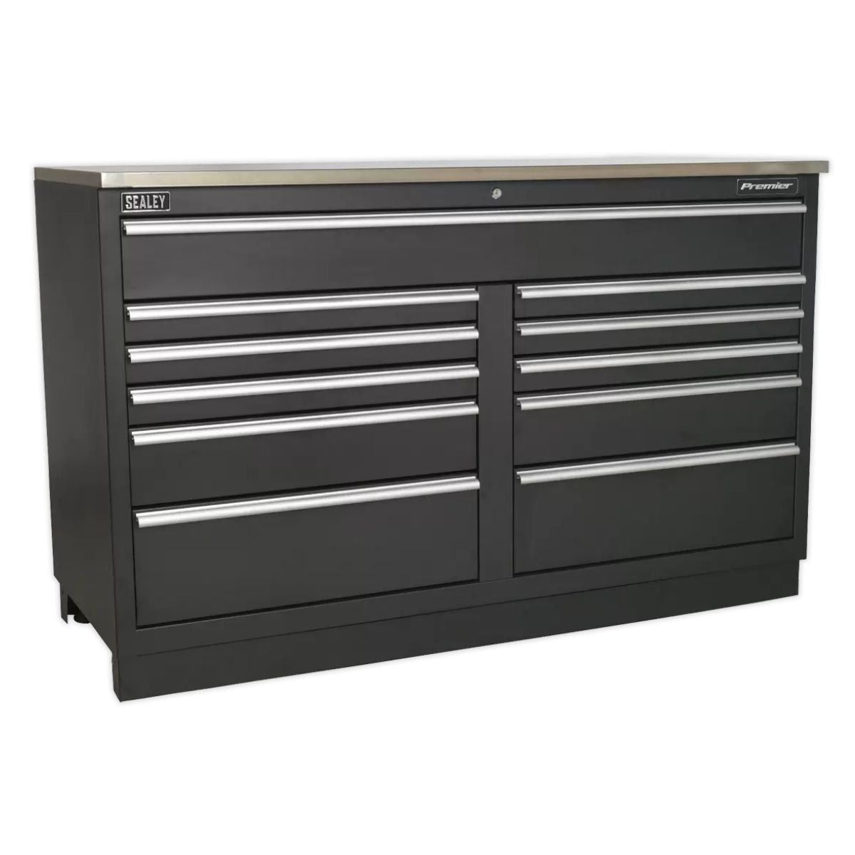 Sealey APMSCOMBO2W Premier 3.3m Storage System Oak Worktop