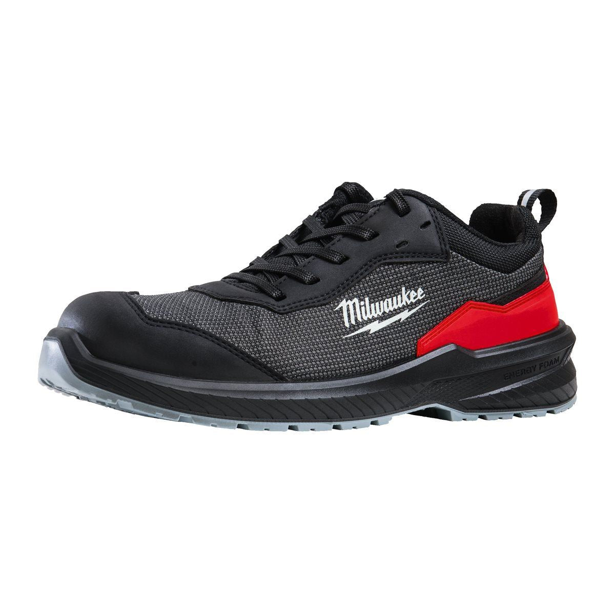 Milwaukee Flextred S1PS Safety Trainers Black Size 10 - 4932493696