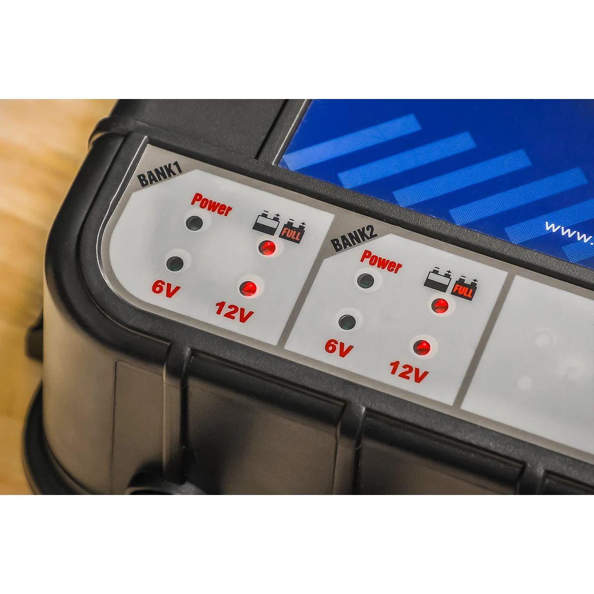 Sealey MBC420 6/12V Four Bank Auto Maintenance Charger
